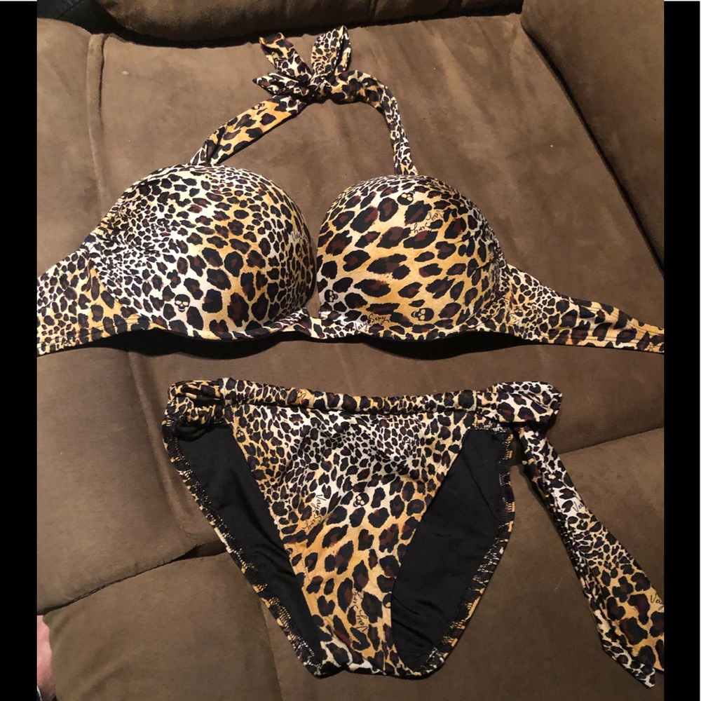 COPY - 🌈 Victoria Secret Cheetah bikini 36C medium 🌈